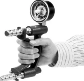 Fig.  1.  JAMAR  Hydraulic  Hand  Dynamometer
