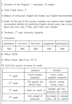 Fig.  1.  Sample  curriculum