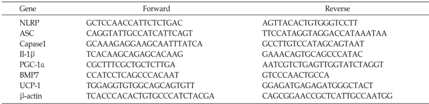 Table  1.  Primer  sequences  used  for  RT-PCR