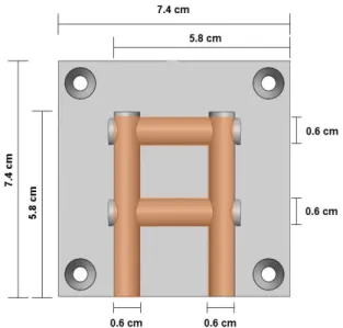 Figure 2. Sectional diagram of the water block. 
