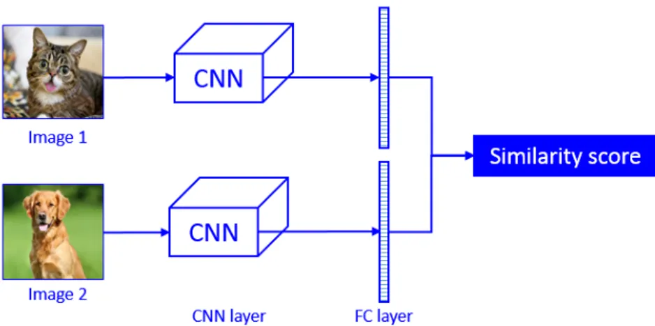 Figure 3. Basic concept of Siamese network. 