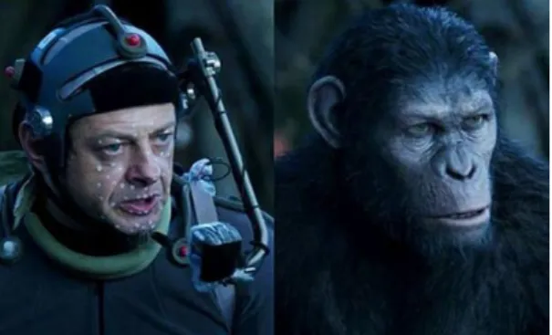 Fig.  2.  A  still  excerpted  from  War  for  the  Planet  of  the  Apes (2017)