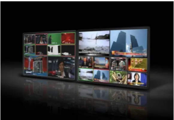 Fig.  6.  Screen  split  Broadcasting