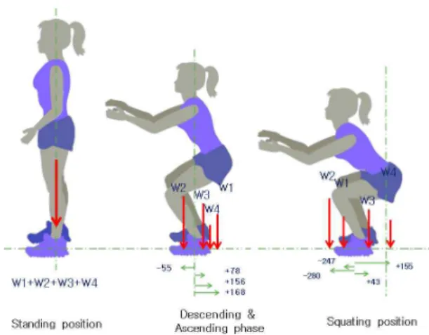 Fig.  2.  Classification  of  the  squat  exercise  position
