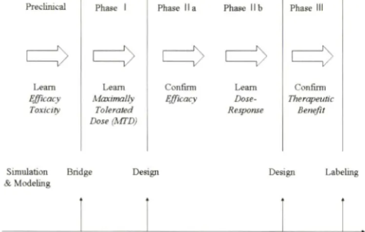 Fig.  4  -   Objective  of  dru g   developm ent  to  steps  and  a  role  of  m odeling,  sim ulation.단^
