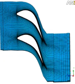 Fig. 2 Various flow characteristic distributions at            50% span of ø1800 diaphragm blade