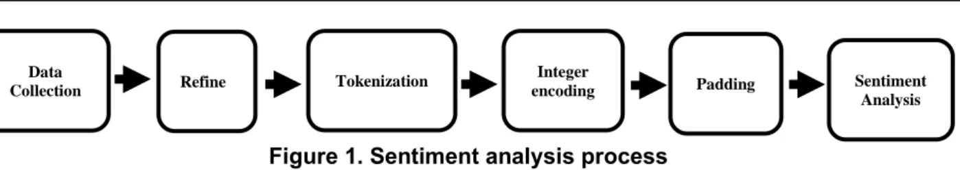 Figure 1. Sentiment analysis process 