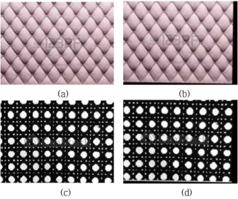 Fig. 4 depicts some of mismatches (outliers) obtained from  refernce-distorted  pair  in  Fig
