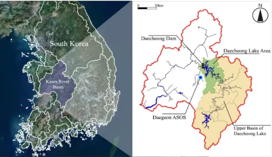 Fig. 3. Study area and basin