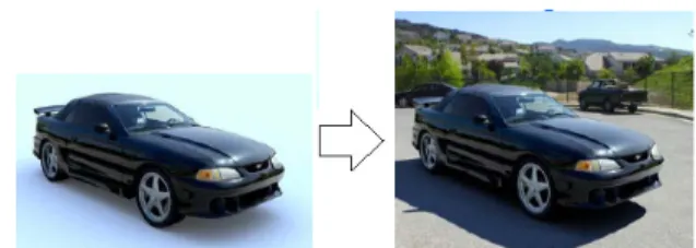 Figure 1. Example of Photo-realistic AR Application