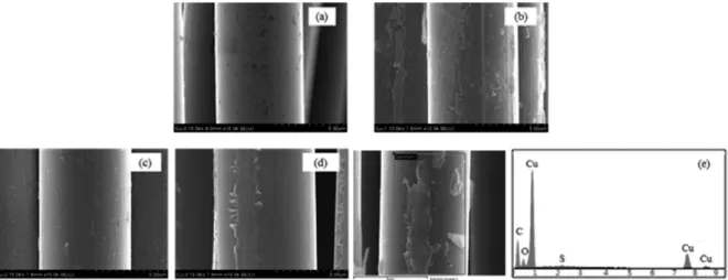 Table 2. Cu Quantification of Cu ‐plated Carbon Fibers Measured by  AAS