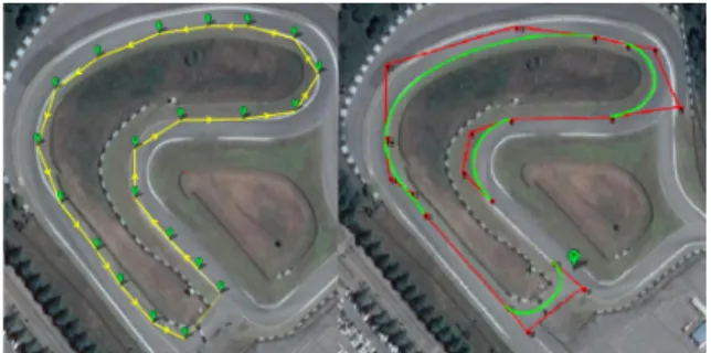 Fig.  19.  Straight  flight  path  VS  curve  flight  path