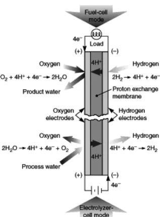 Figure 2. Schematic diagram of URFC system [reproduced with  permission from ref. 3-6].