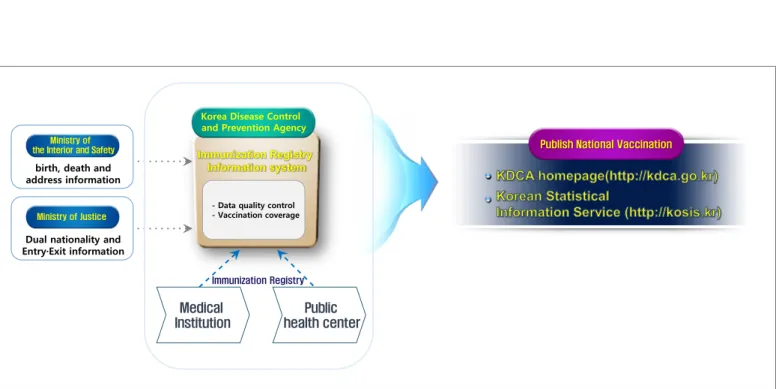 Figure 1. Flow of vaccination coverage data collection and analysis