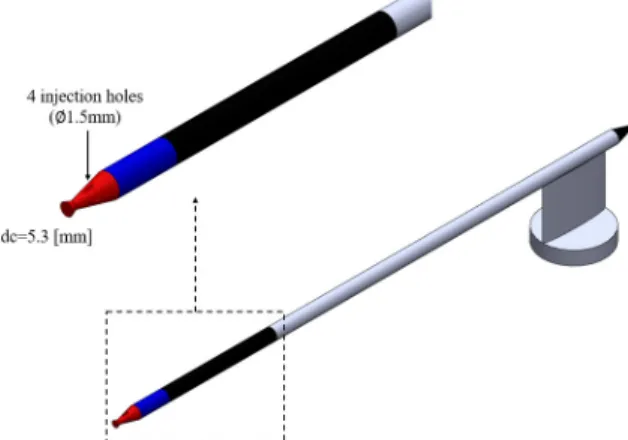 Fig.  5.  Cavitator  and  air  injection  holes