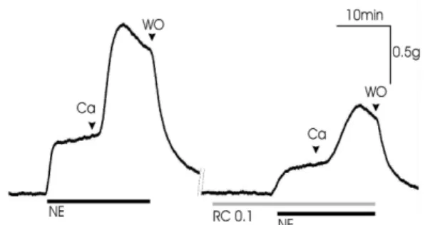 Table 6. Vasorelaxant effects of RC extract in methylene blue treated or non-treated arterial ring