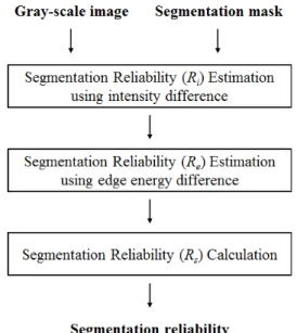 Fig.  2.  Segmentation  reliability  estimation  method