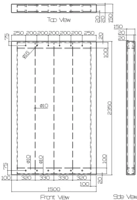 Table 1과  같이  R1-RC150  시편은  LVDT(Linear Variable  Differential Transformer) 1개, R2-RC150 시편은  LVDT  1개와  레이저  변위계  1개를  사용했다.