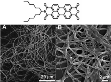 그림 6. Arylene ethynylene macrocycle(AEM)의 겔화(gelation).
