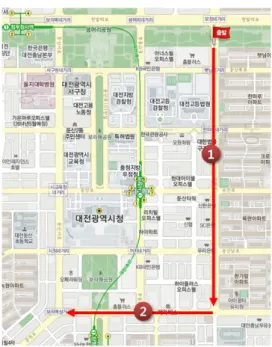Fig.  3.  Routing  path  for  measurement