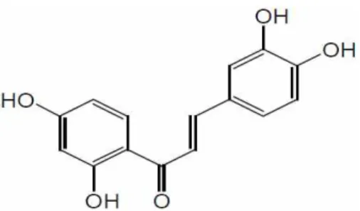 Fig. 1. The structure of butein.