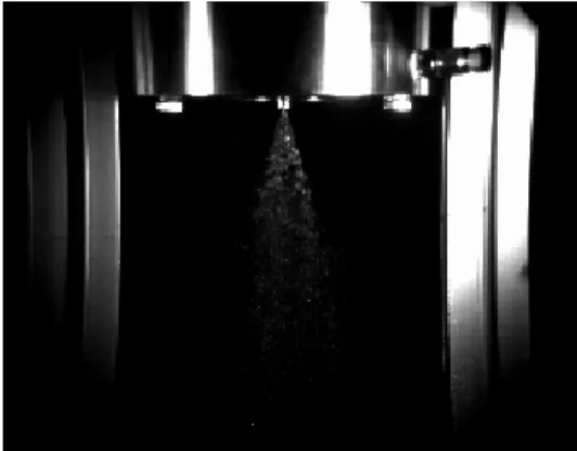 Fig.  10.  Kerosene  injector  cold  flow  test