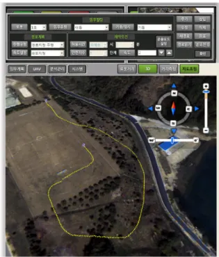 Fig.  8.  Path  designation  on  the  situation  map