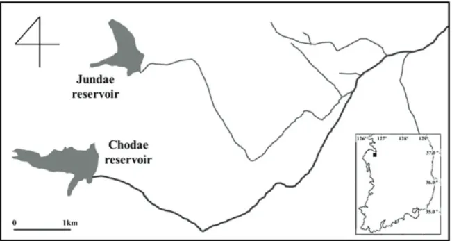 Figure 1.  Map of Sites