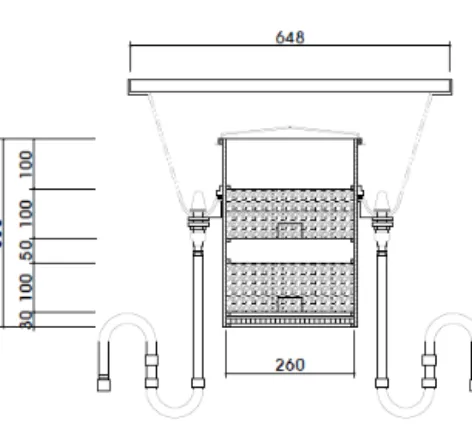 Fig. 1. Manhole filter for odor removal.1.  서  론도심지내 거리 하수 악취는 불쾌감과 혐오감을 유발하여, 주민들의 쾌적한 생활을 저해시키며 매년 꾸준히 악취 민원이 증가하고 있는 추세이다