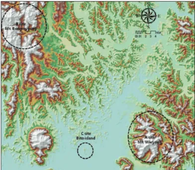 Fig. 1.  The survey sites in this study