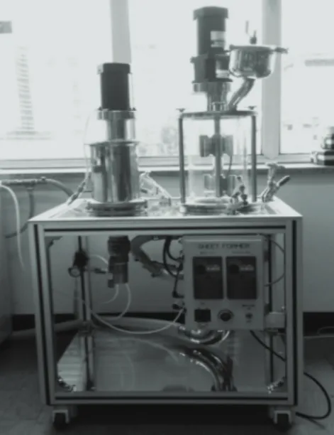 Figure  2.  Wet-laid  web  formation  machine;  SHEET  FORMER.