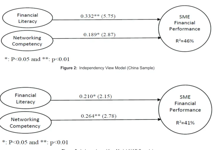 Figure 2:  Independency View Model (China Sample)