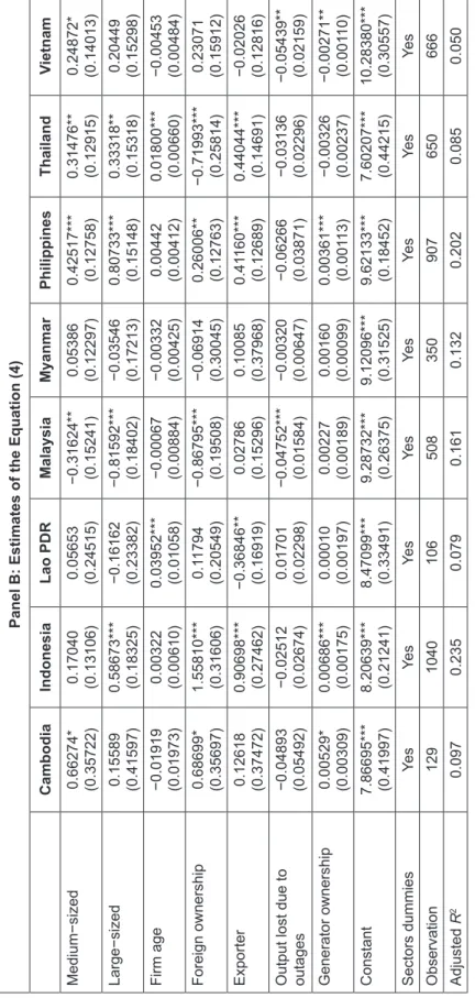 Table 3: Continued