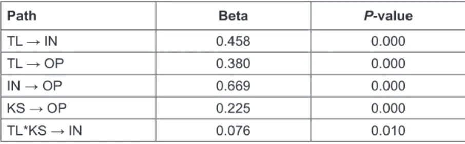 Table 5: SEM Path Analysis Results