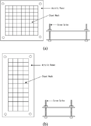 Fig.  2.  Instruments  for  changing  packing  density  of  the  sample;  (a)  Use  for  testing  oil  absorbency  (b)  Use  for  testing  oil  absorption  rate.