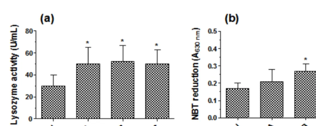 Fig.  3.  Survival  rate  of  olive  flounder  challenged  with  E.  tarda  treated  in  probiotics