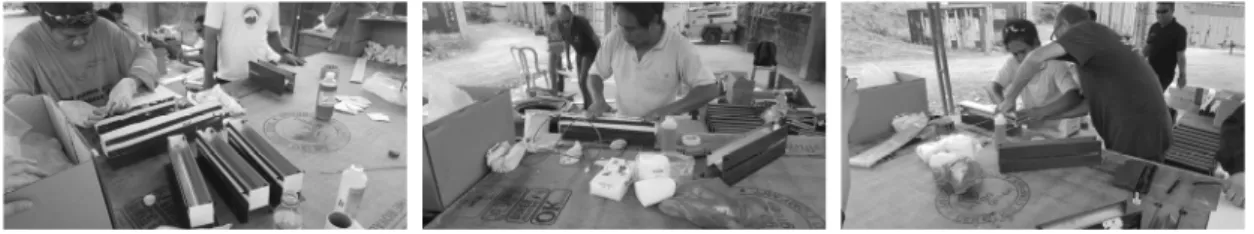 Fig. 8. Manufacturing process of charge container.