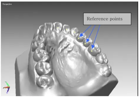 Figure 2.The feature of scanned model 