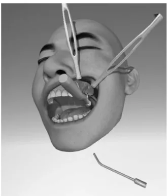 그림 3. 가상현실  수술  시뮬레이션 Fig. 3. VR  surgery  simulation.