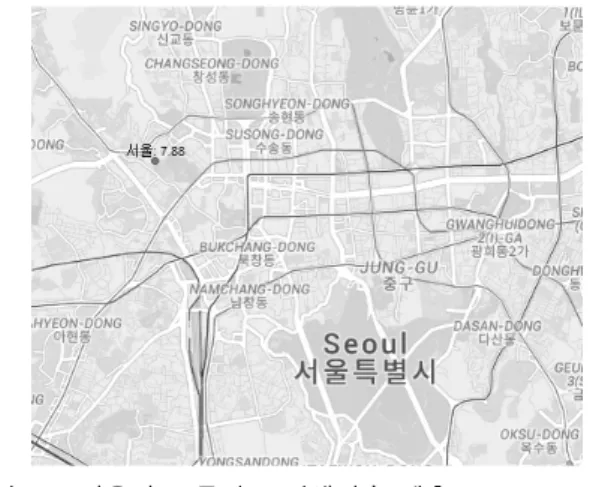 Fig. 4. Prediction  of  the  number  of  bicycle  traffic  accidents  in  Seoul. 2.  교통사고  심각도  분류  예측  및  성능  평가 자전거  교통사고  심각도  분류  예측을  위해  사상자와  중상자가  있는  경우를  “심각도  높음”,  나머지  경우를  “심각도  낮음”으로  분류하고,  예측  분석에  적절하게  데 이터  전처리를  실시하였다
