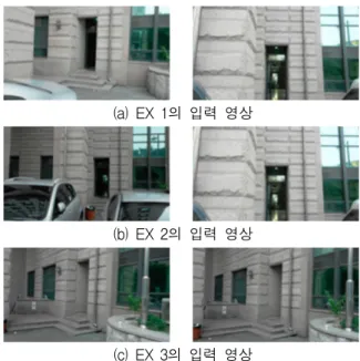 Fig. 14. Input  images  in  each  experiment.