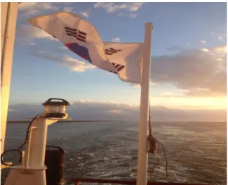 Fig.  1.  National  Flag  on  Ship’s  Stern.