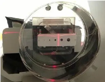 Fig. 3. CT QA phantom was used.