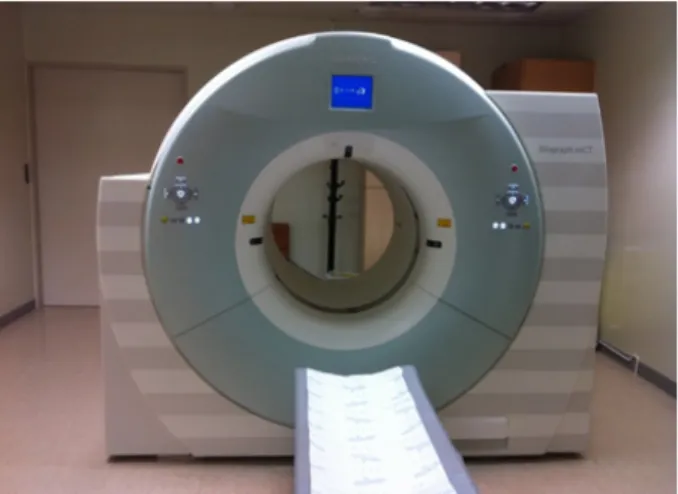 Fig. 1. Siemens Biograph mCT PET/CT scanner.