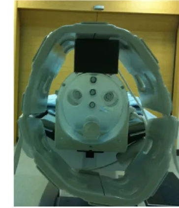 Fig. 1. Phantom was surrounded by MR Torso Coil. Fig. 2. 8-channel MR Torso Coil was used.