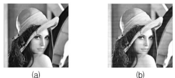 Fig. 7. (a)  Original  Image  (b)Noise  Image  (b)  Gaussian  BRF [5]   (c)  Wavelet  Filtering [4]   (c)  Wavelet-Fourier  filtering [11]   (e)  Wavelet  Packet-Fourier  Filtering.