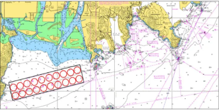 Fig.  5.  Designation  waiting  anchorage  plan  (Busan).