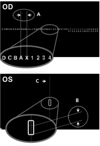 Fig. 5. Newly modified test chart which can be used for existing two test and for 3D Display.