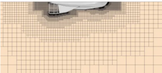 Fig.  4.  Trimmed  grid  for  numerical  Simulation.
