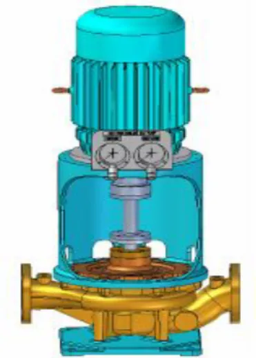 Fig.  1.  Vertical  type  single  suction  pump.